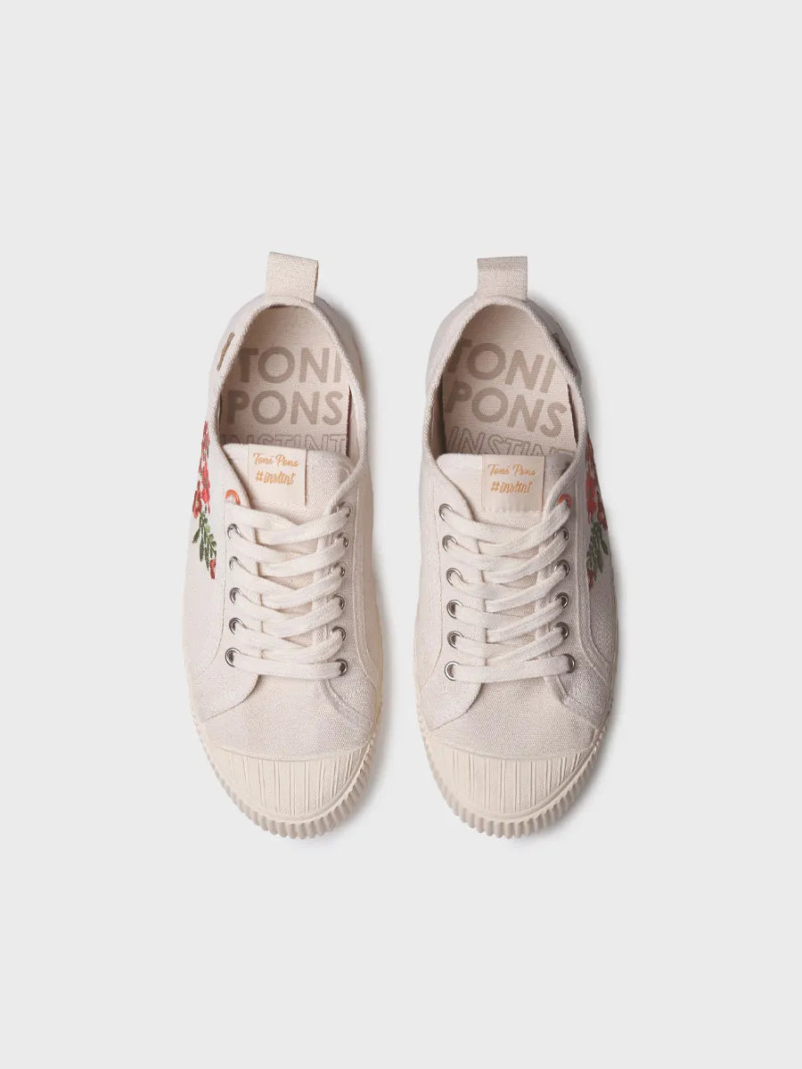 Toni Pons Gilda-FL baskets toile recyclée broderie