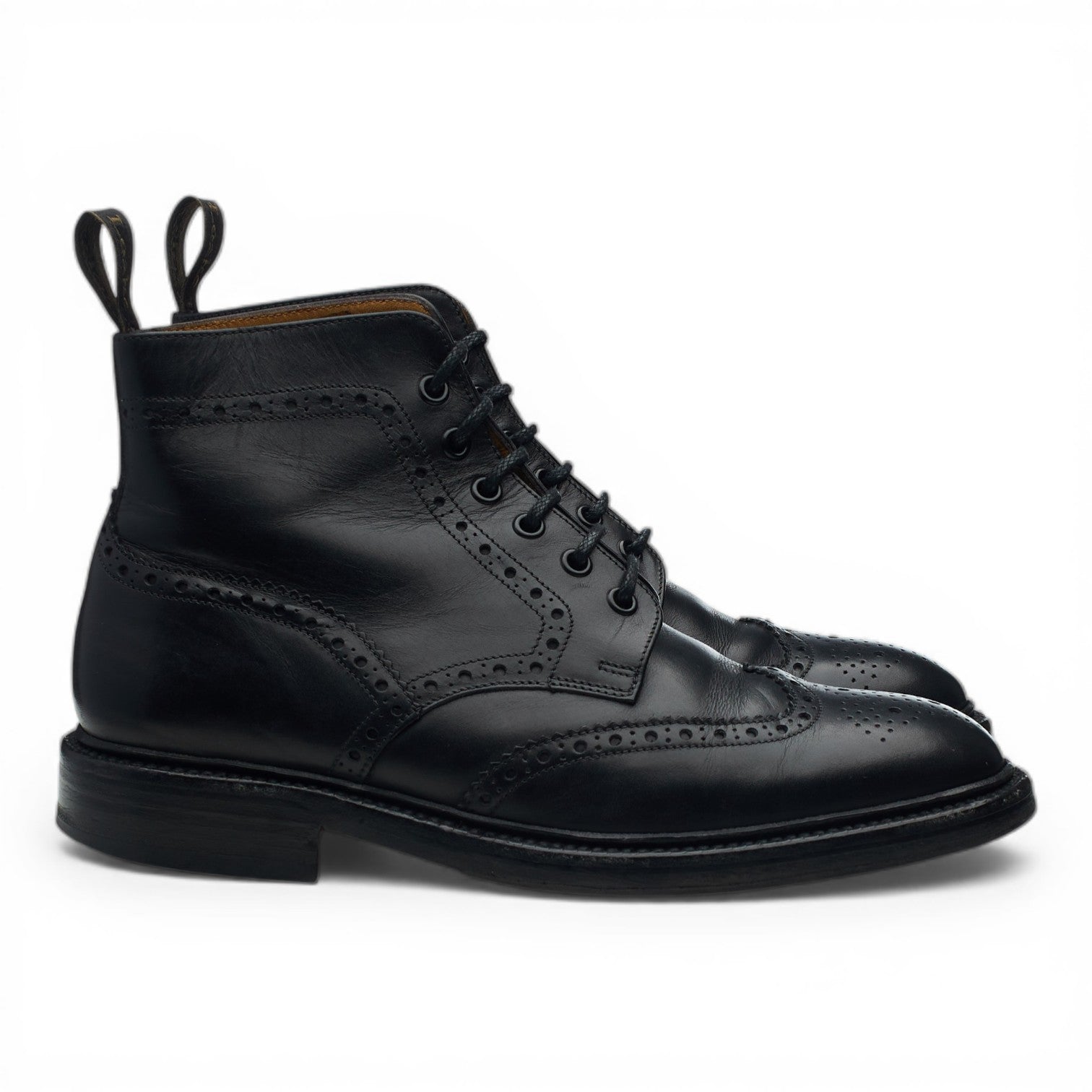 Loake 1880 Burford 2 bottines cuir noir 7 UK