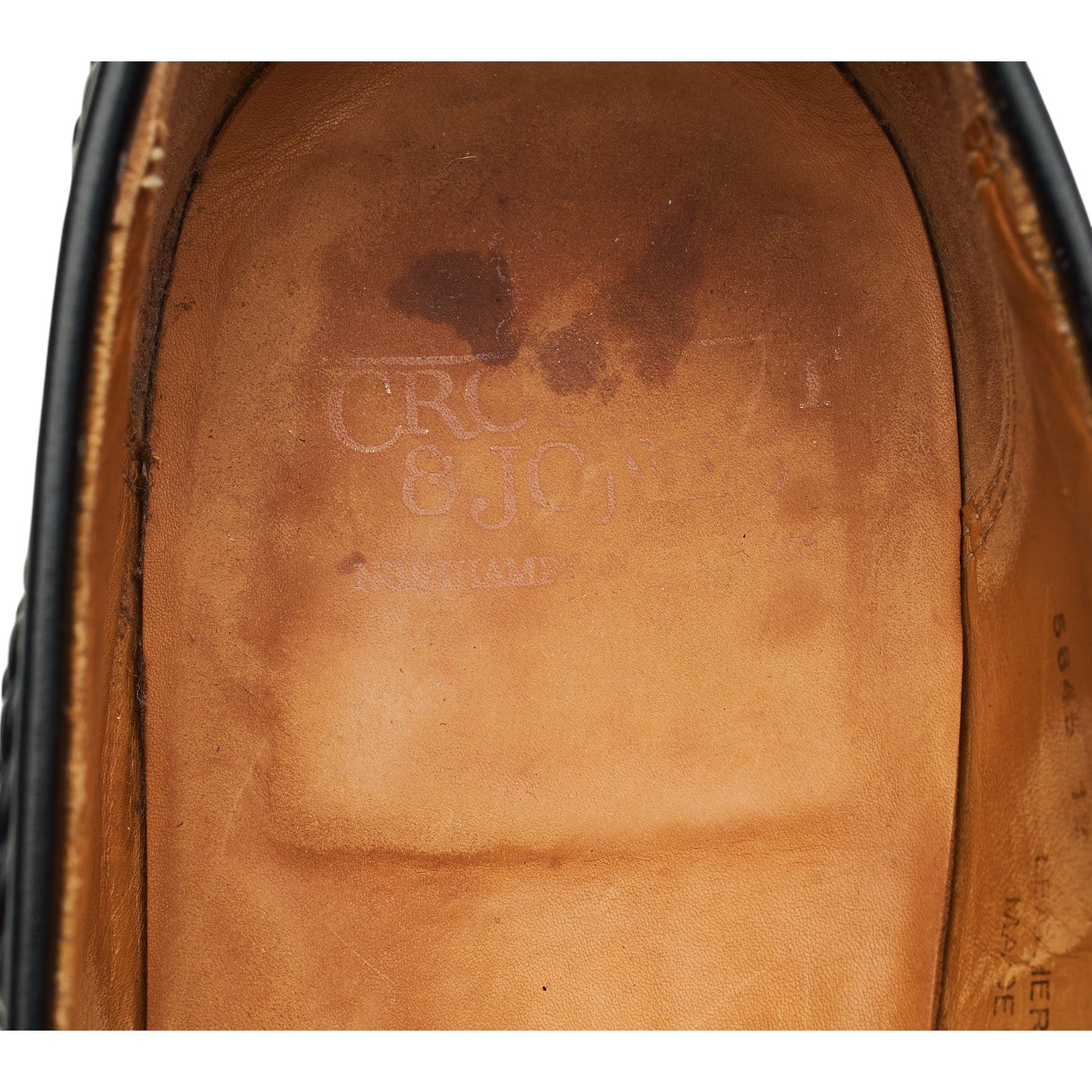 Crockett & Jones Langham 2 mocassins cuir noir UK 11