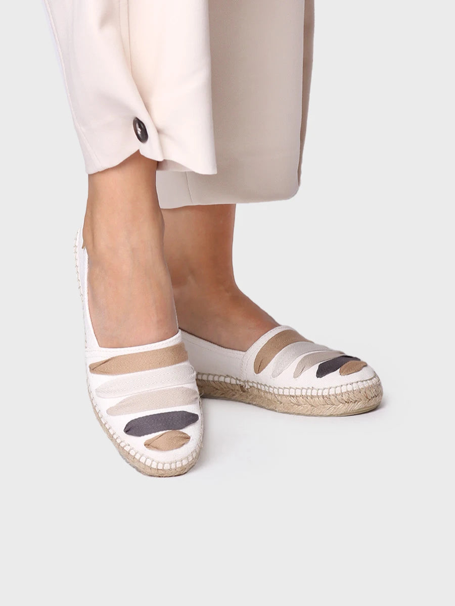 Toni Pons Rose-CM espadrilles plates femme rubans