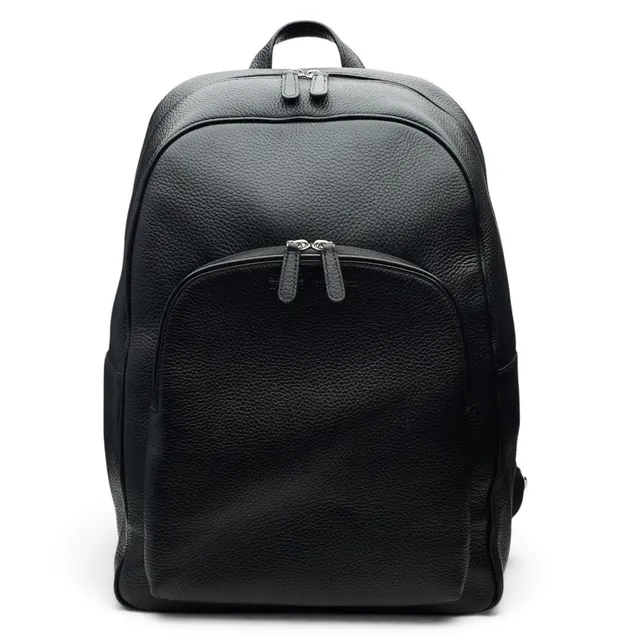 Carl Friedrik F1 Williams sac à dos cuir noir grainé