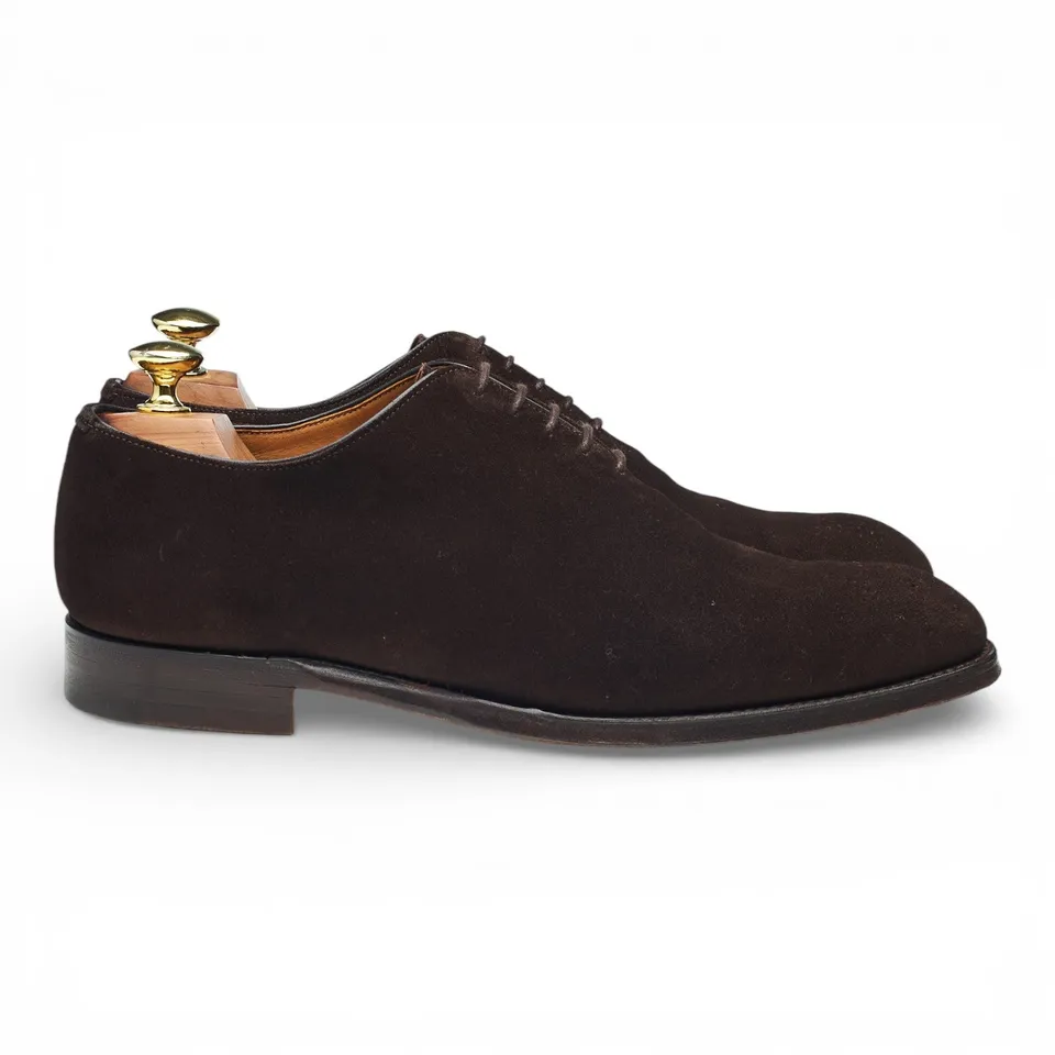 Shipton & Heneage Stuart oxford suède marron UK 7.5