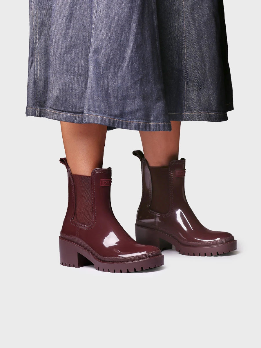 TONI PONS CANDICE bottine pluie femme talon 5,5 cm