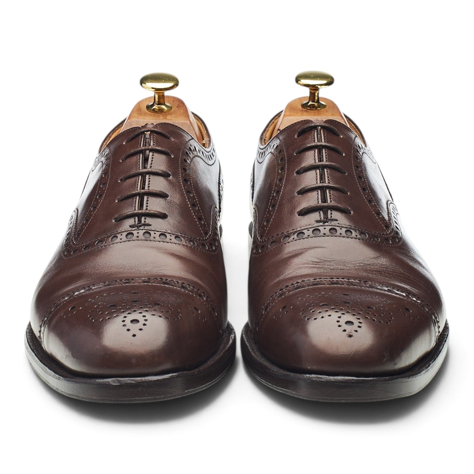 Church's Diplomat oxford cuir marron foncé 8.5