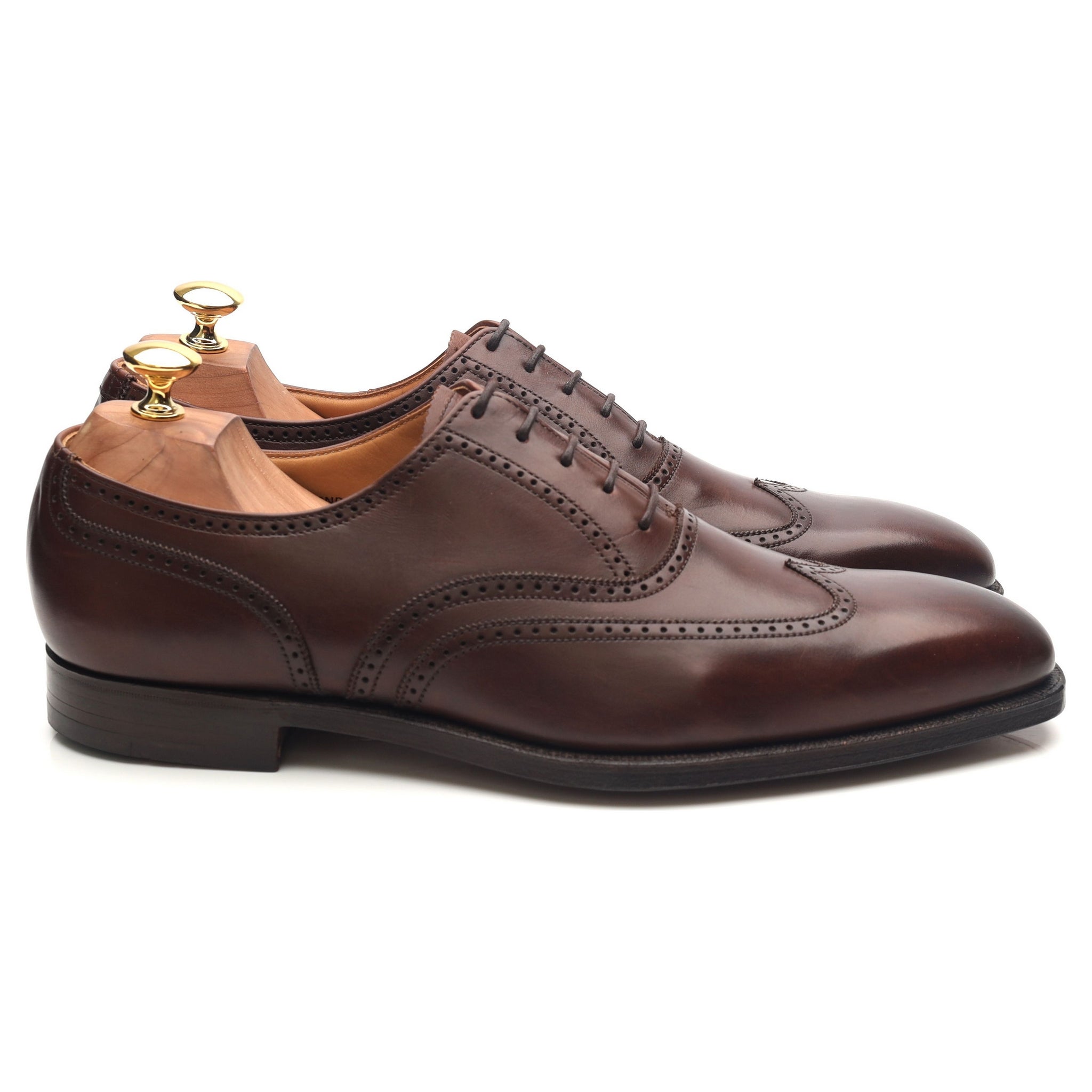 Crockett & Jones Drummond oxford cuir marron UK 9