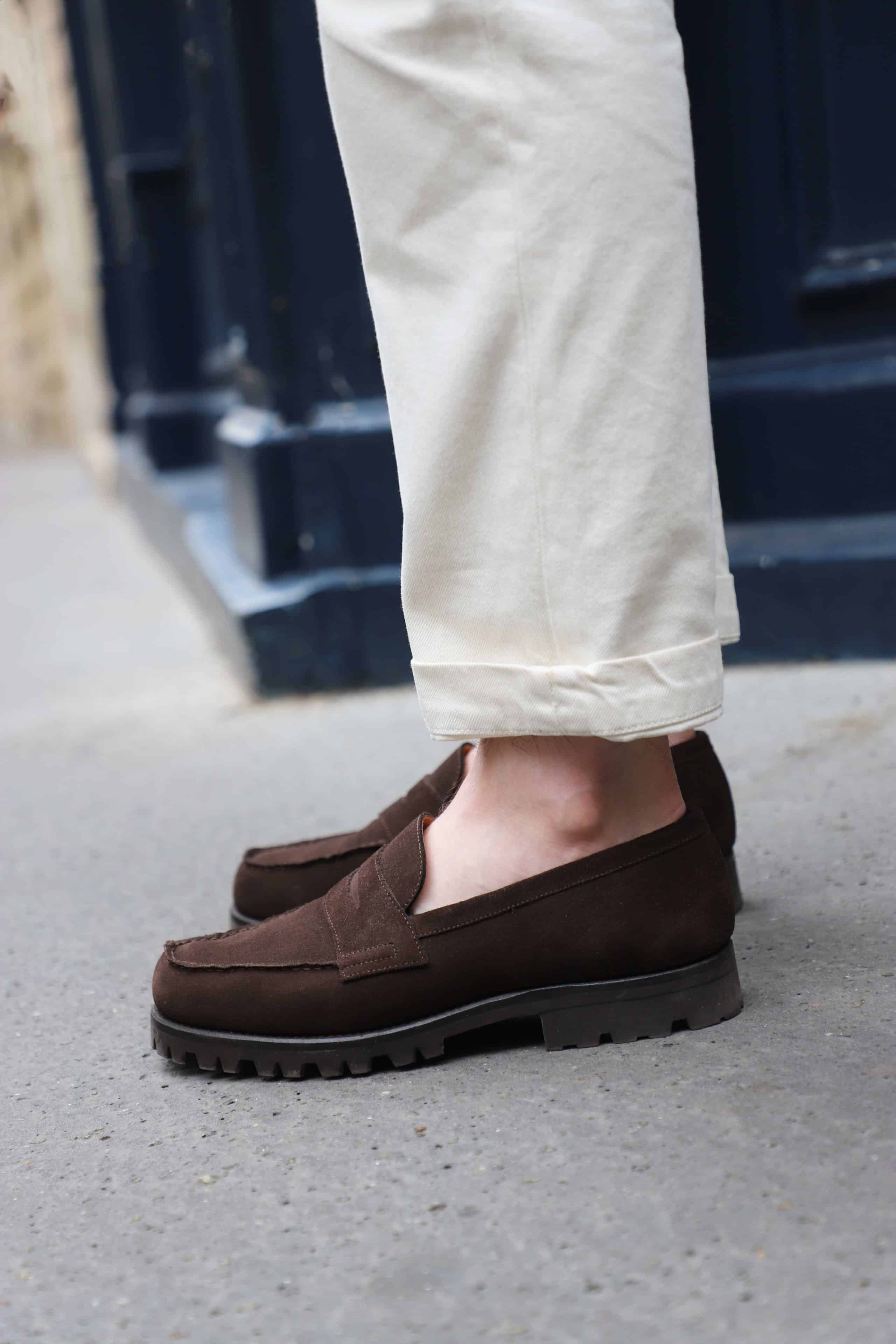 Malfroid Tilsitt II mocassin cuir velours