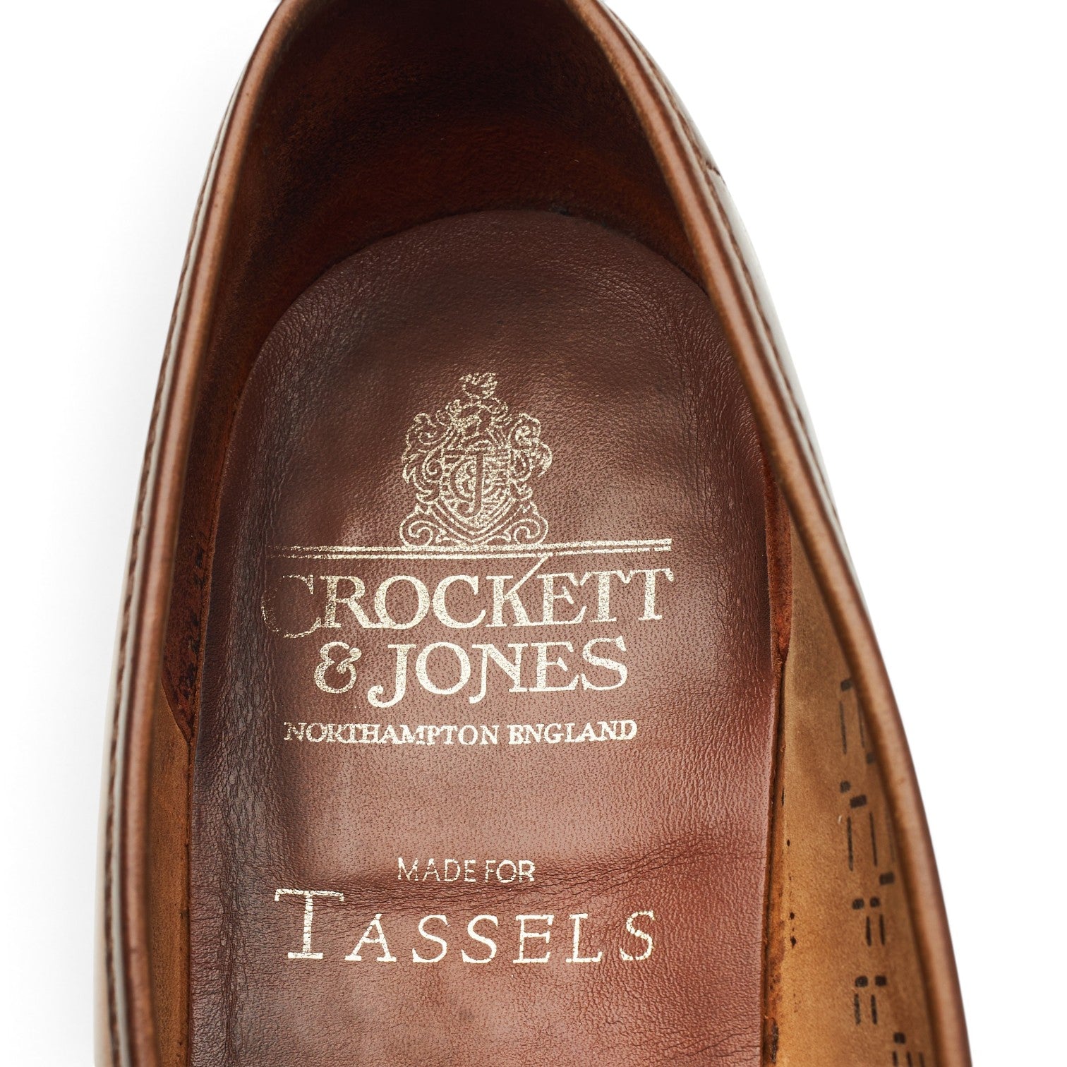 Crockett & Jones Harvard 2 mocassin cordovan marron UK 8