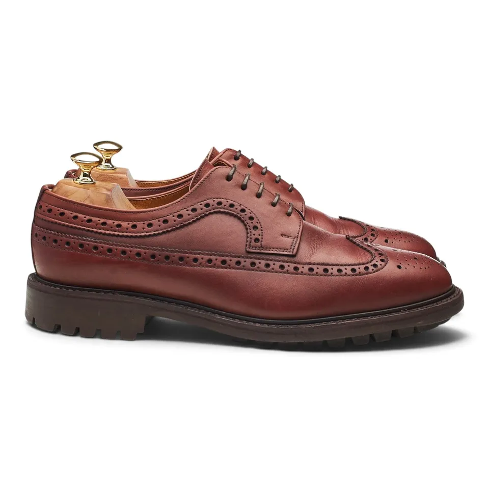 Alfred Sargent Berwick derby cuir tabac UK 9,5 large