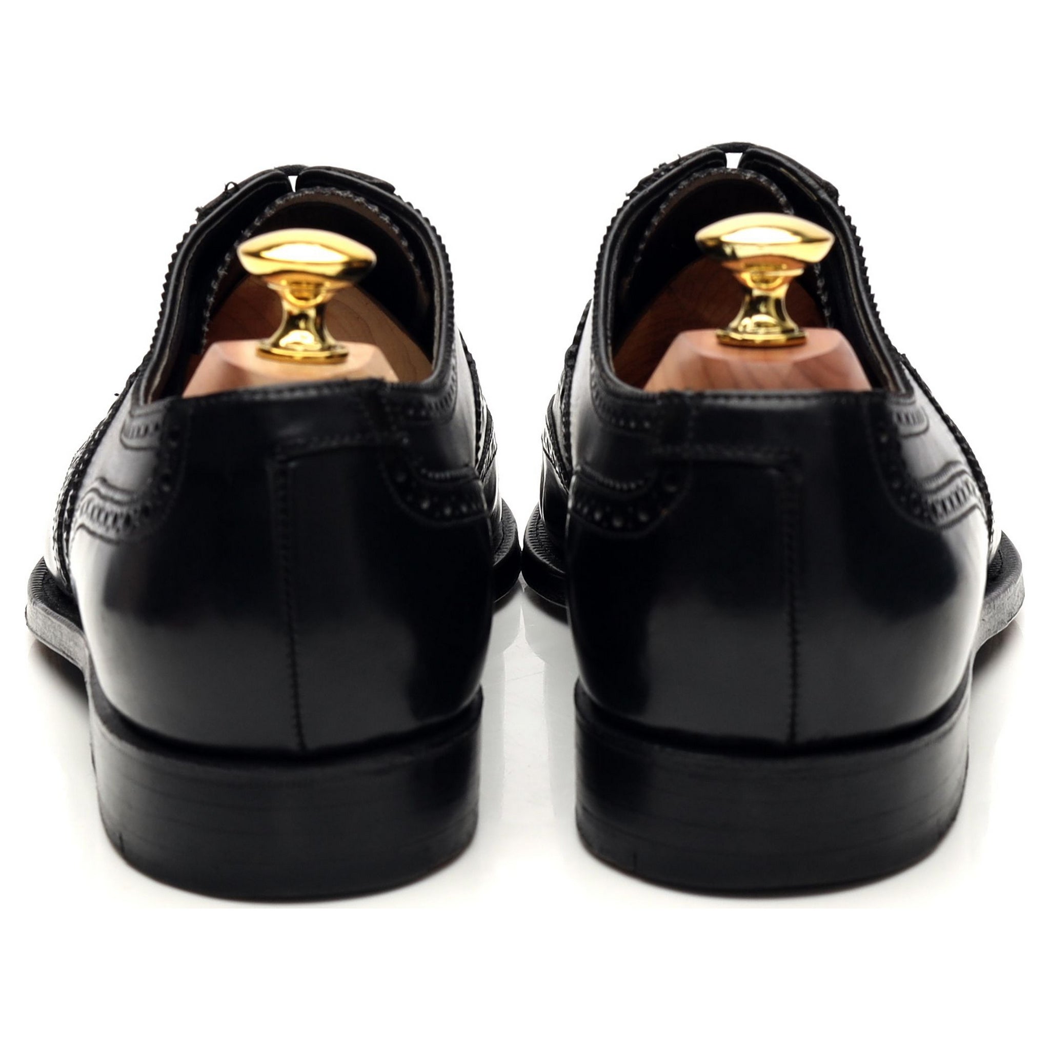 Gordon Scott London richelieu cuir noir UK 7.5