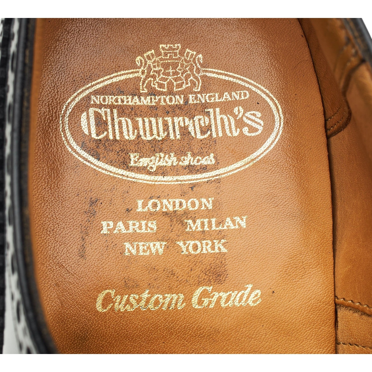 Church's Burwood brogue cuir noir pointure UK 7.5