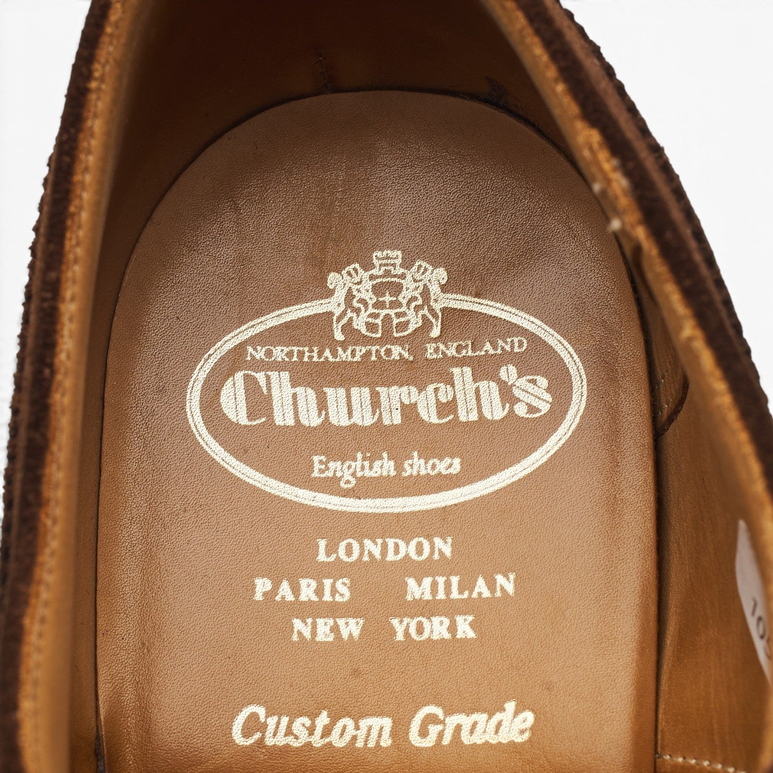 Church's Diplomat richelieu daim marron 8 UK