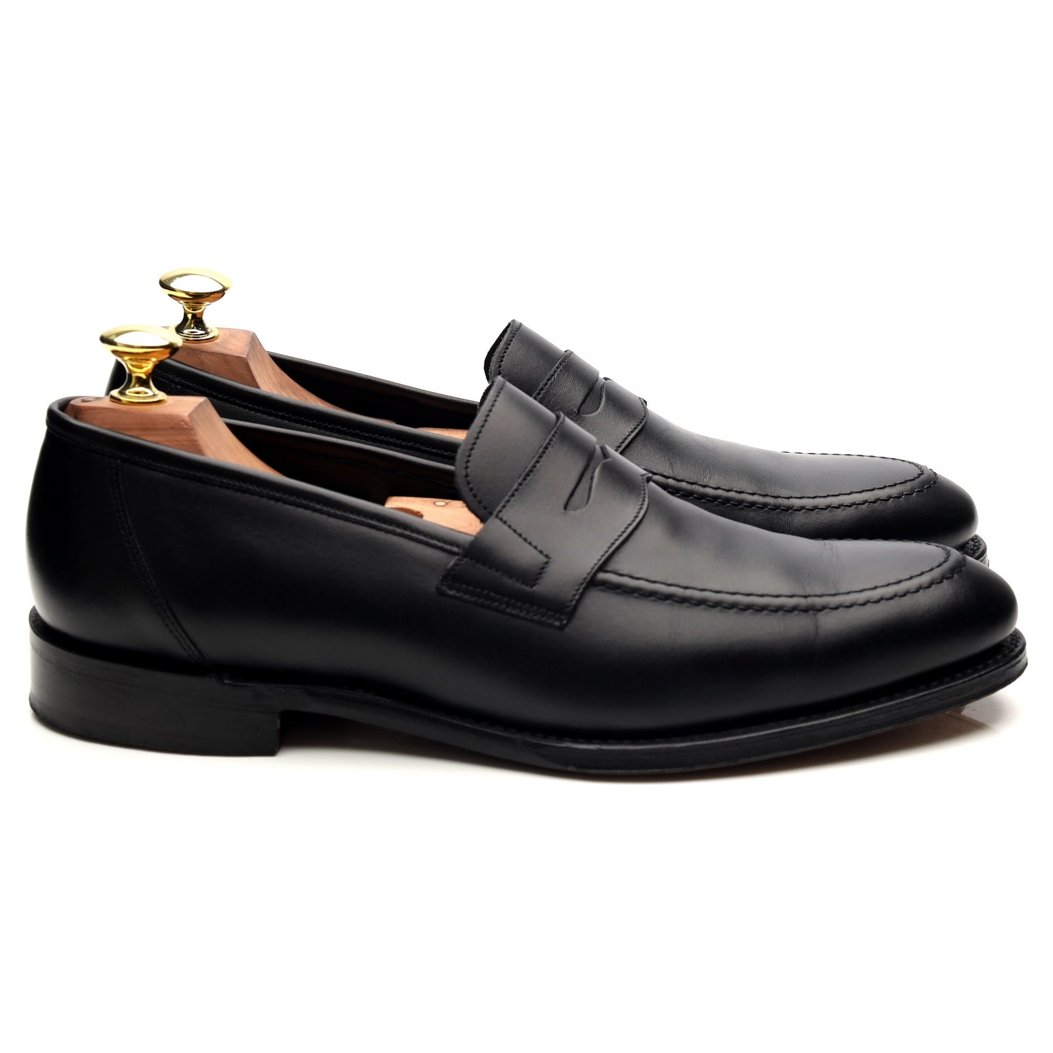 Loake 1880 Legacy Anson mocassins cuir noir 7.5 UK