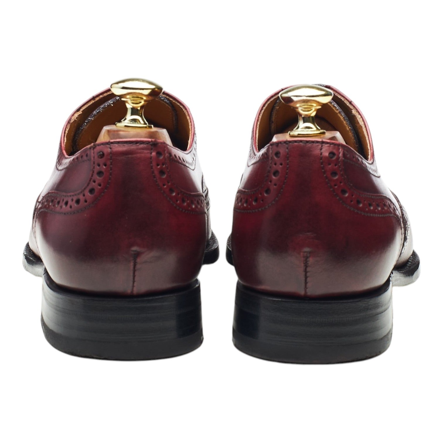Berwick 2810 richelieu cuir bordeaux pointure UK 7