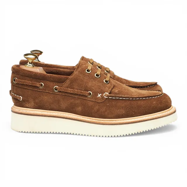 Easymoc Rockland chaussures bateau suède UK 7