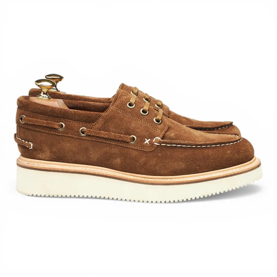 Easymoc Rockland chaussures bateau suède UK 7