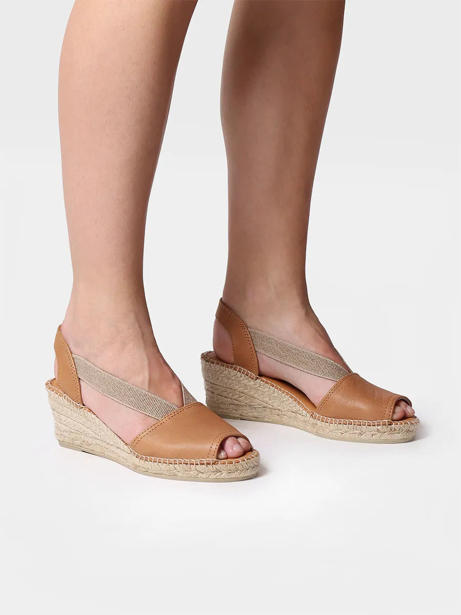Toni Pons Teide-P espadrille cuir compensee