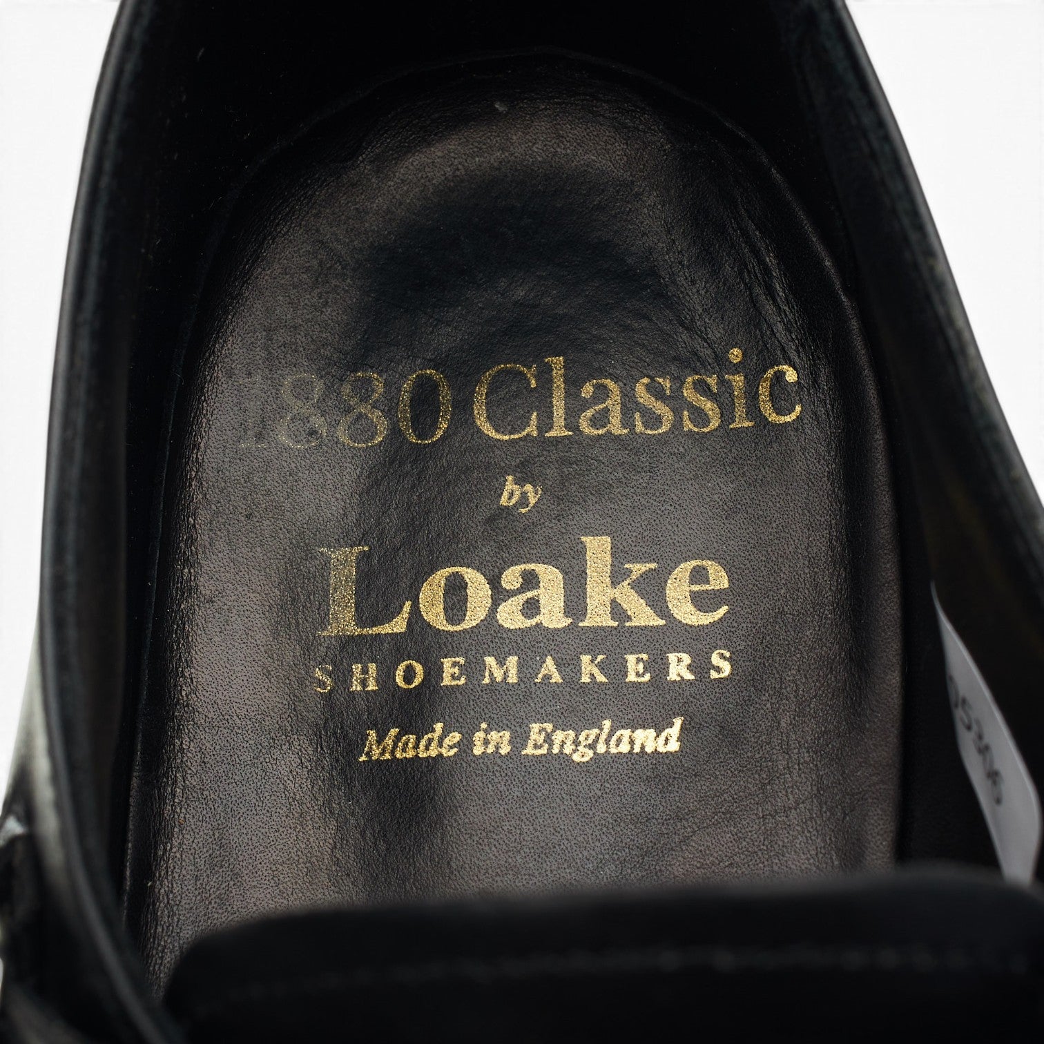 Loake Cannon 1880 monk cuir noir UK 8 double boucle