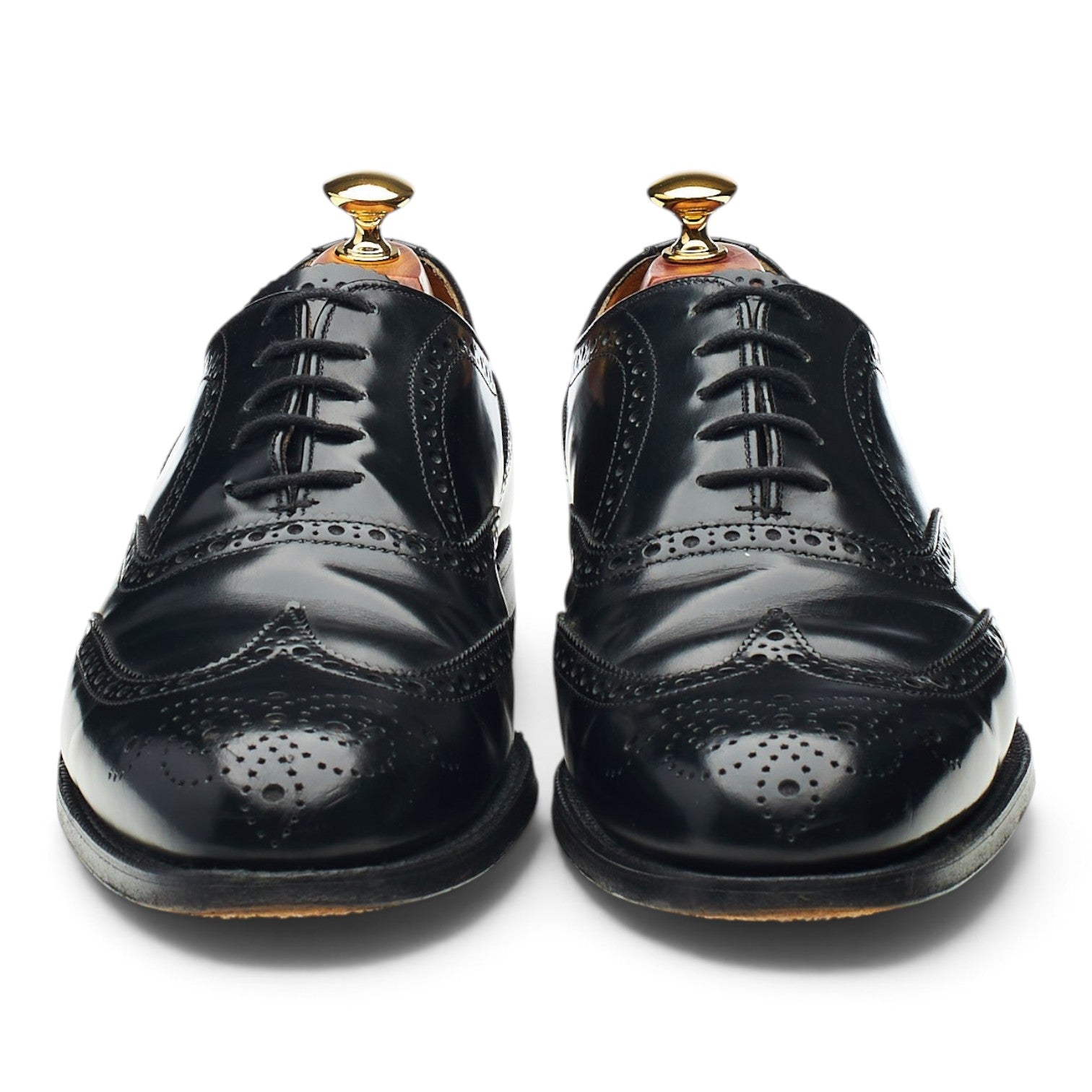 Cheaney Lambeth derbies cuir noir pointure UK 9