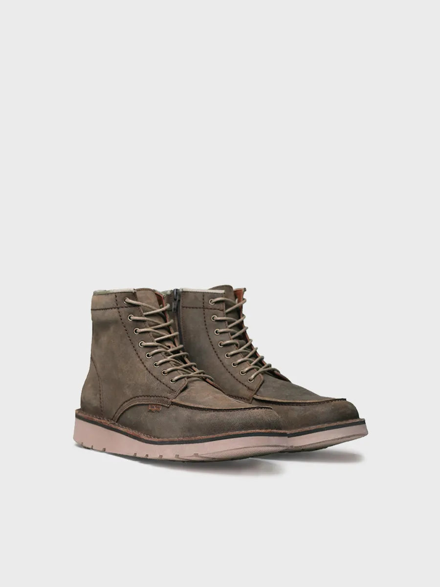 Toni Pons Oriol-SW bottine homme cuir taupe