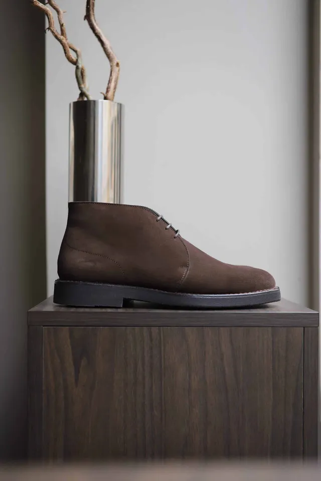Malfroid Izoard Loft desert boots veau velours