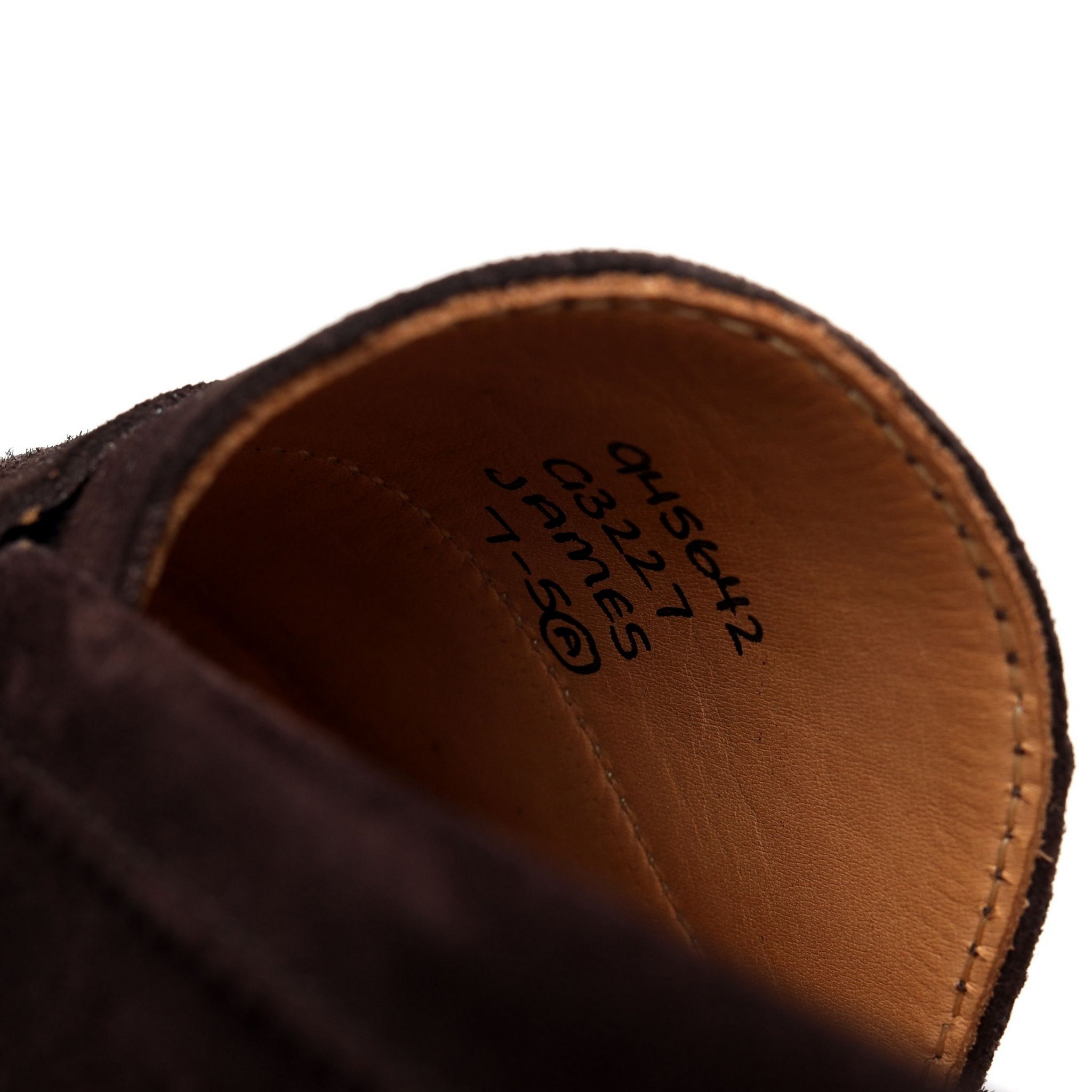 Tricker's James mocassin daim marron UK 7