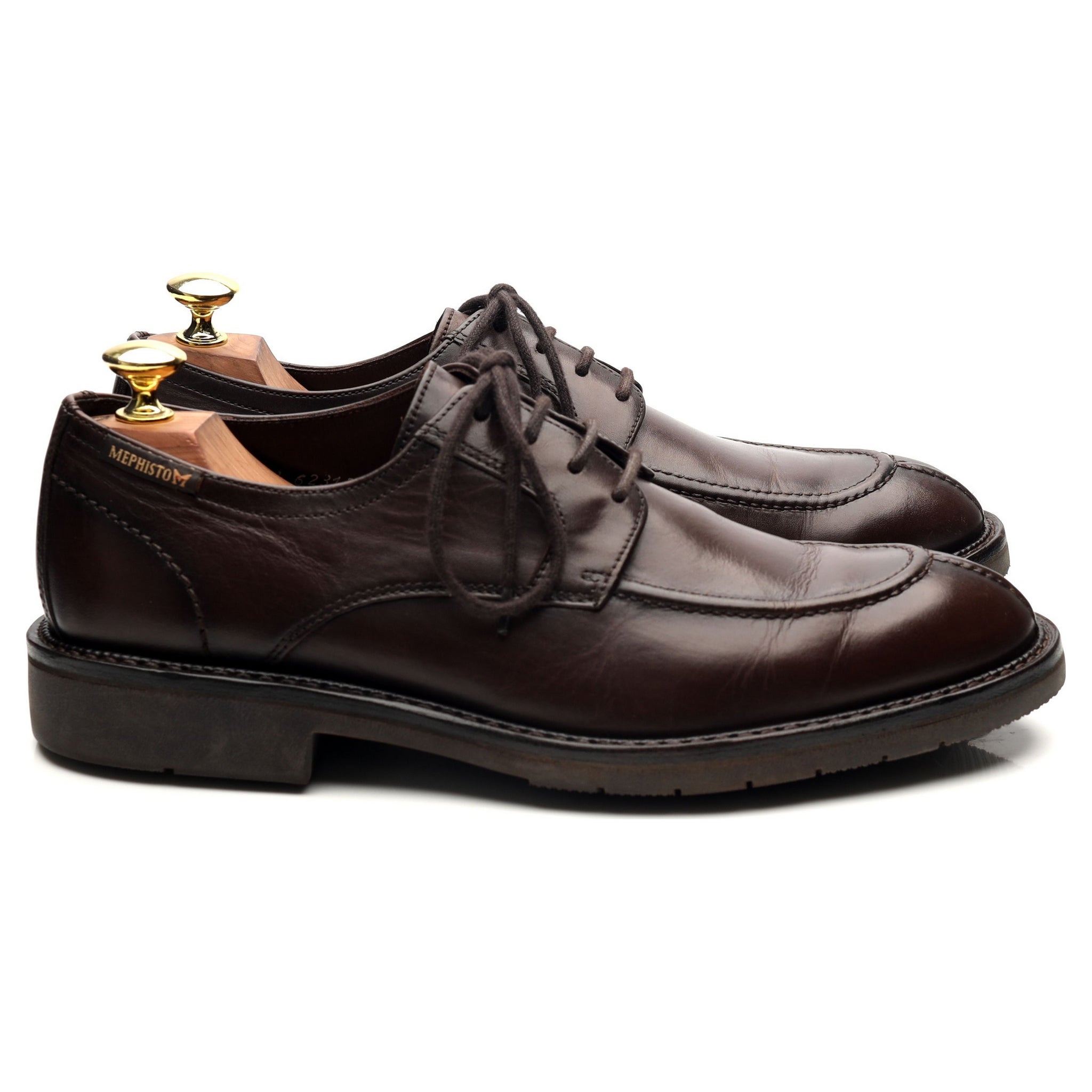 Mephisto derbies cuir bout golf marron UK 7.5