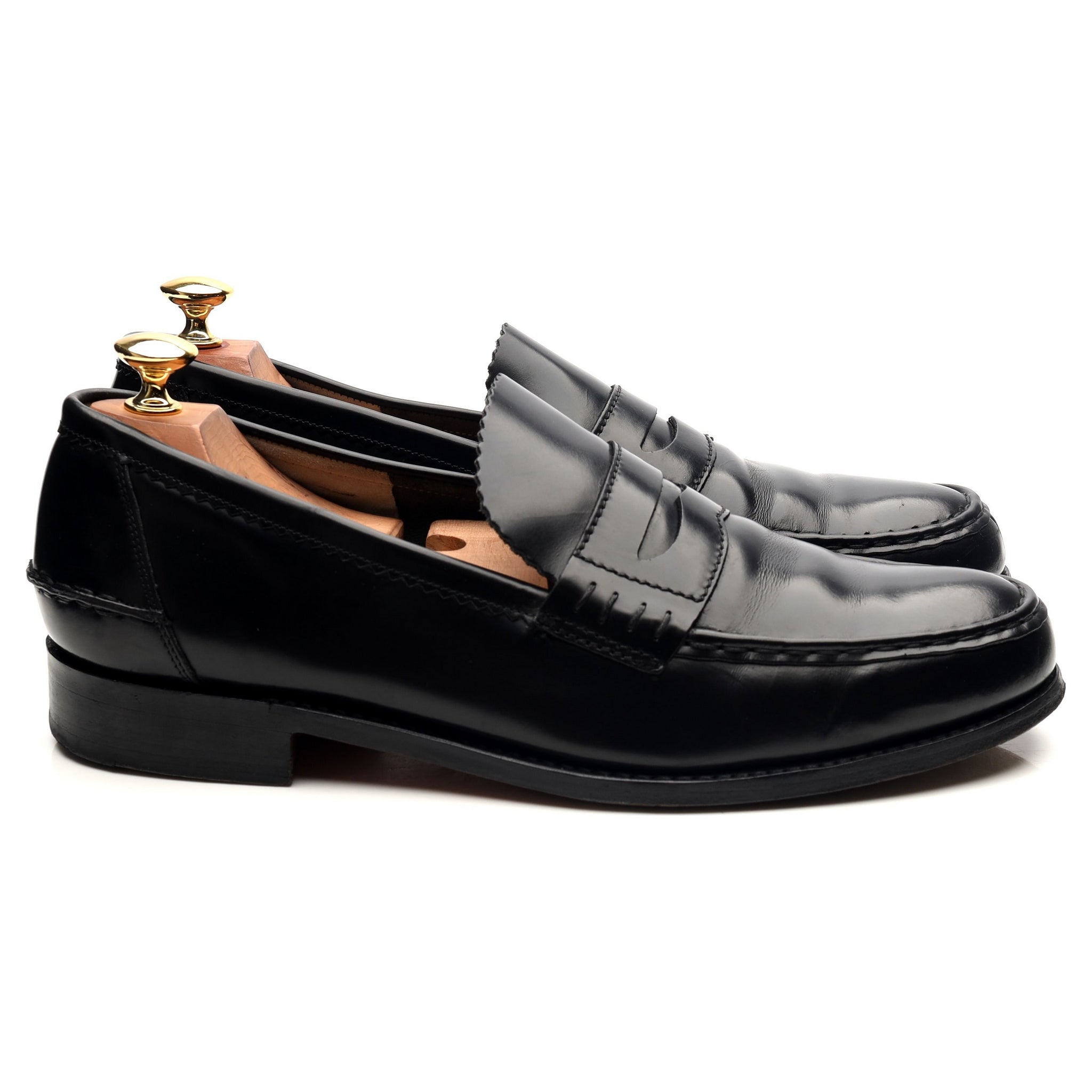 Barker Caruso mocassin cuir noir pointure UK 9,5