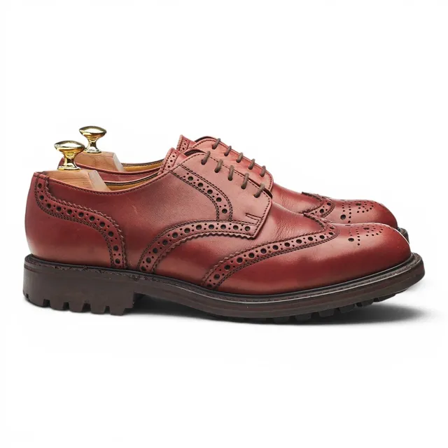 Alfred Sargent Stirling derby cuir marron clair 7.5 UK