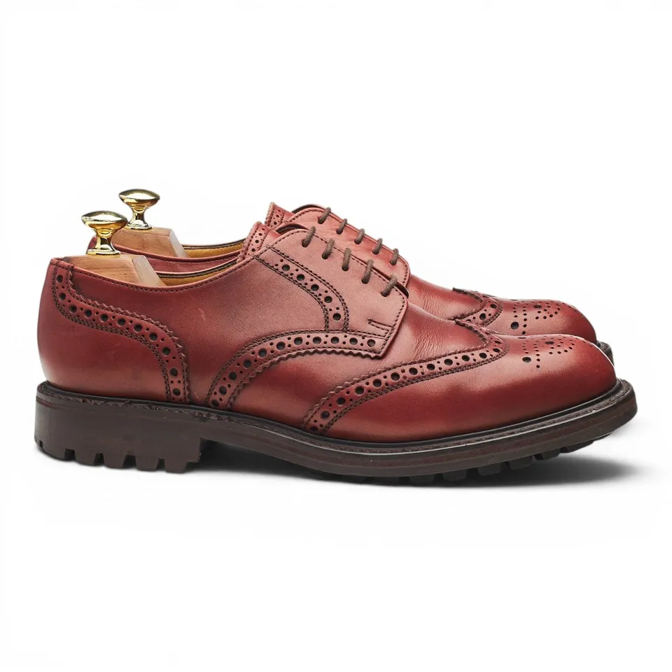 Alfred Sargent Stirling derby cuir marron clair 7.5 UK