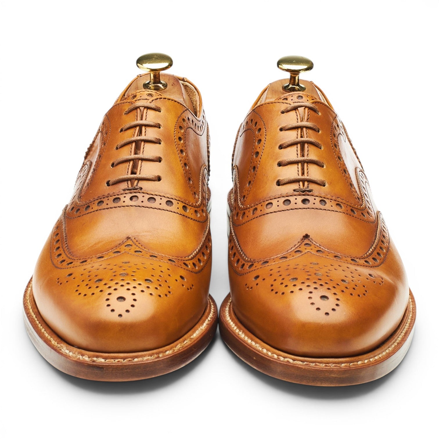 Berwick Balfour 2817 oxford cuir marron UK 7.5