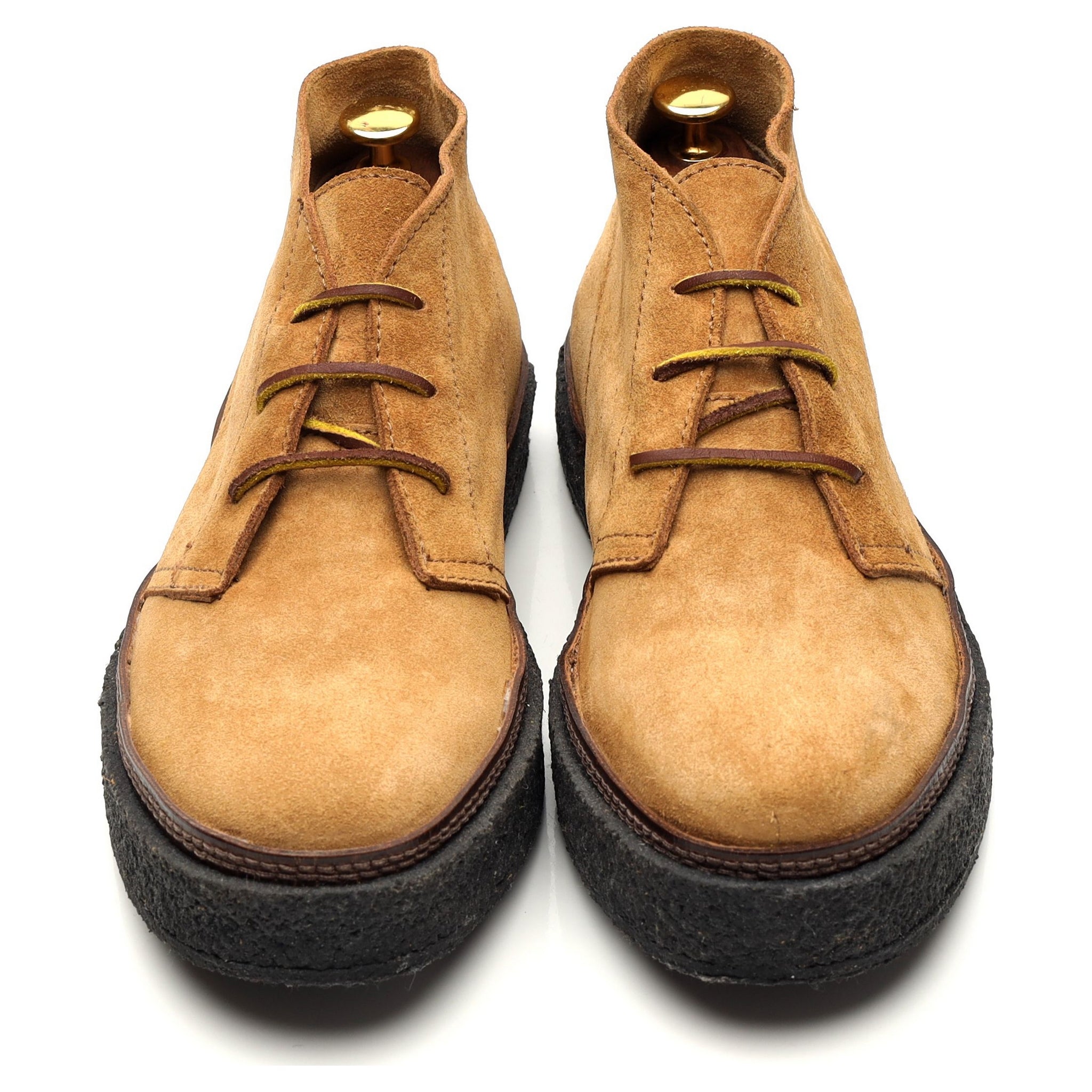 Yuketen Santiago bottines chukka daim camel UK 7