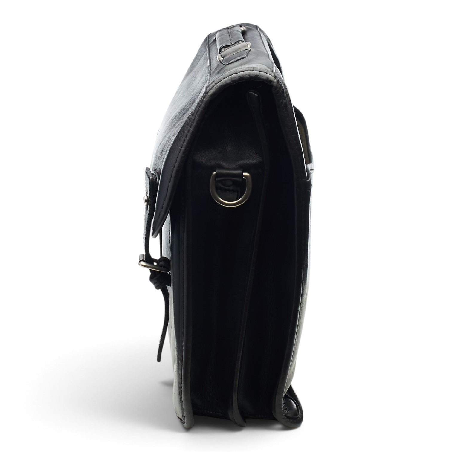 Pickett Clipper mallette cuir noir