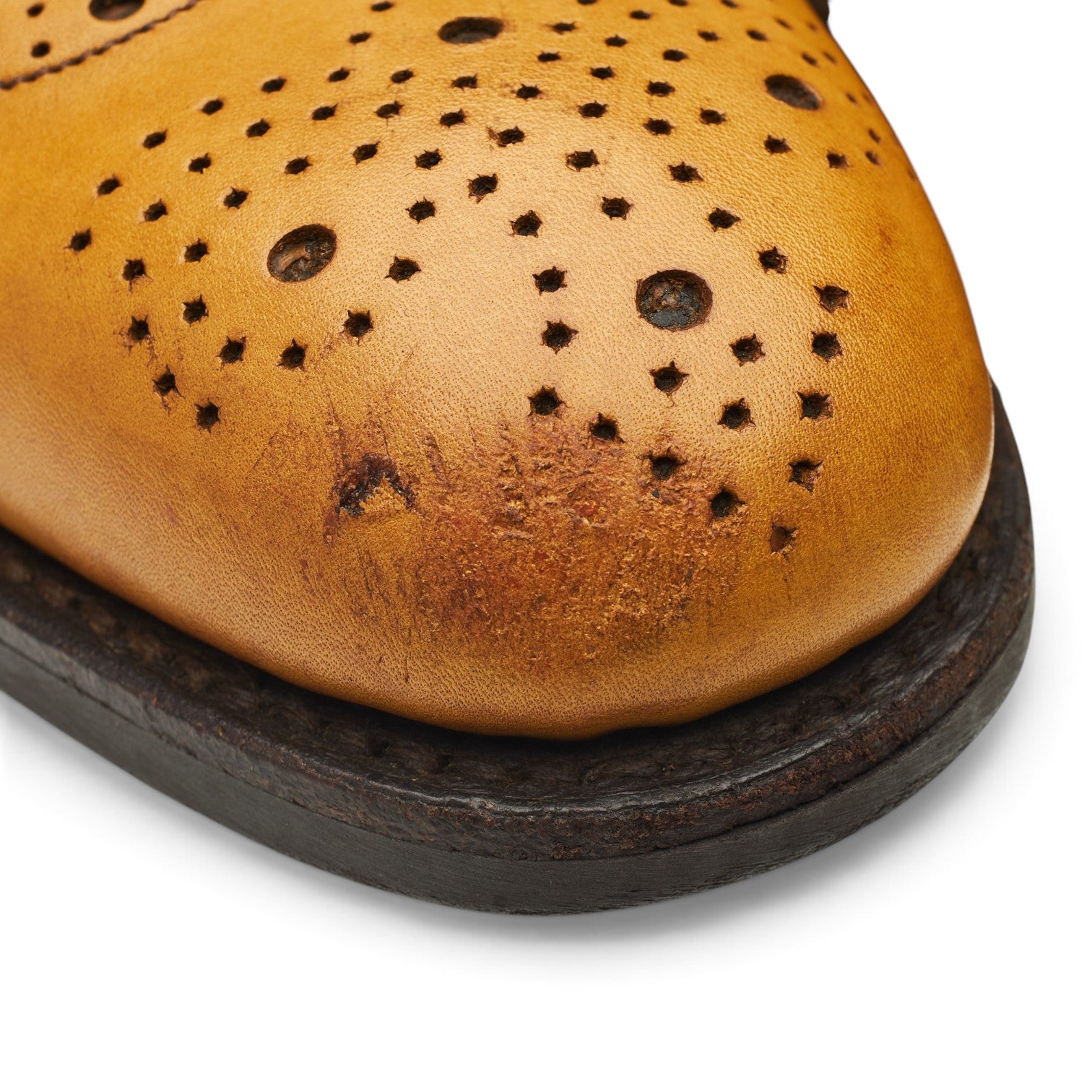 Loake Bovey oxford cuir marron pointure UK 7.5