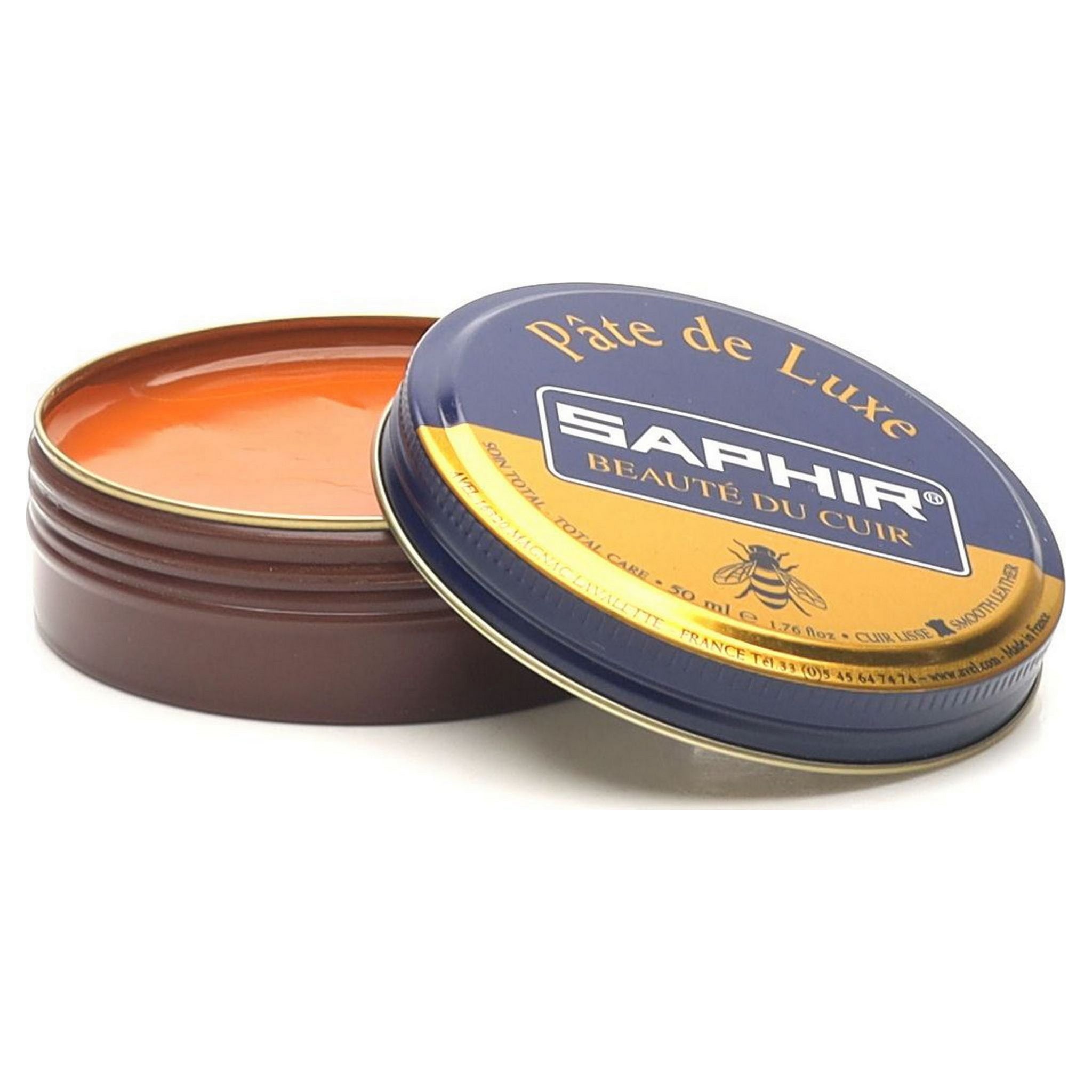 Saphir Pâte de Luxe Cirage Cire 50 ml Noir 01