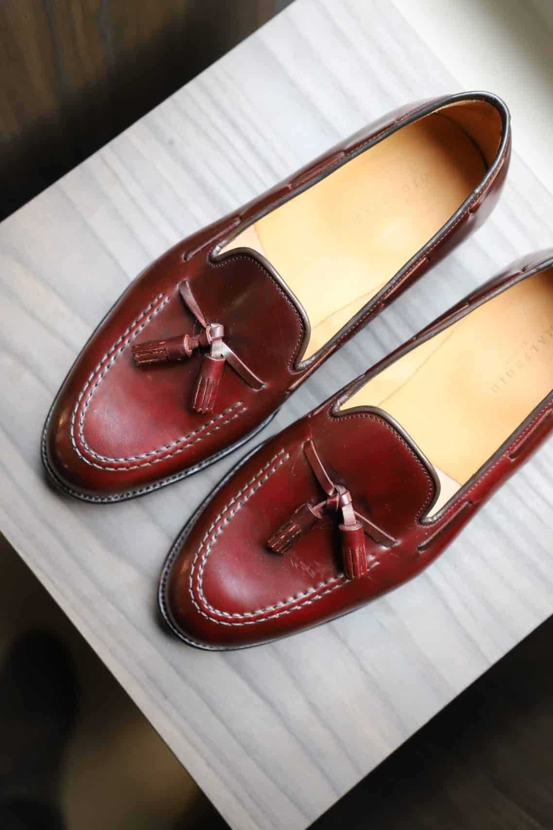 Malfroid Reserve Goodwood mocassin cordovan