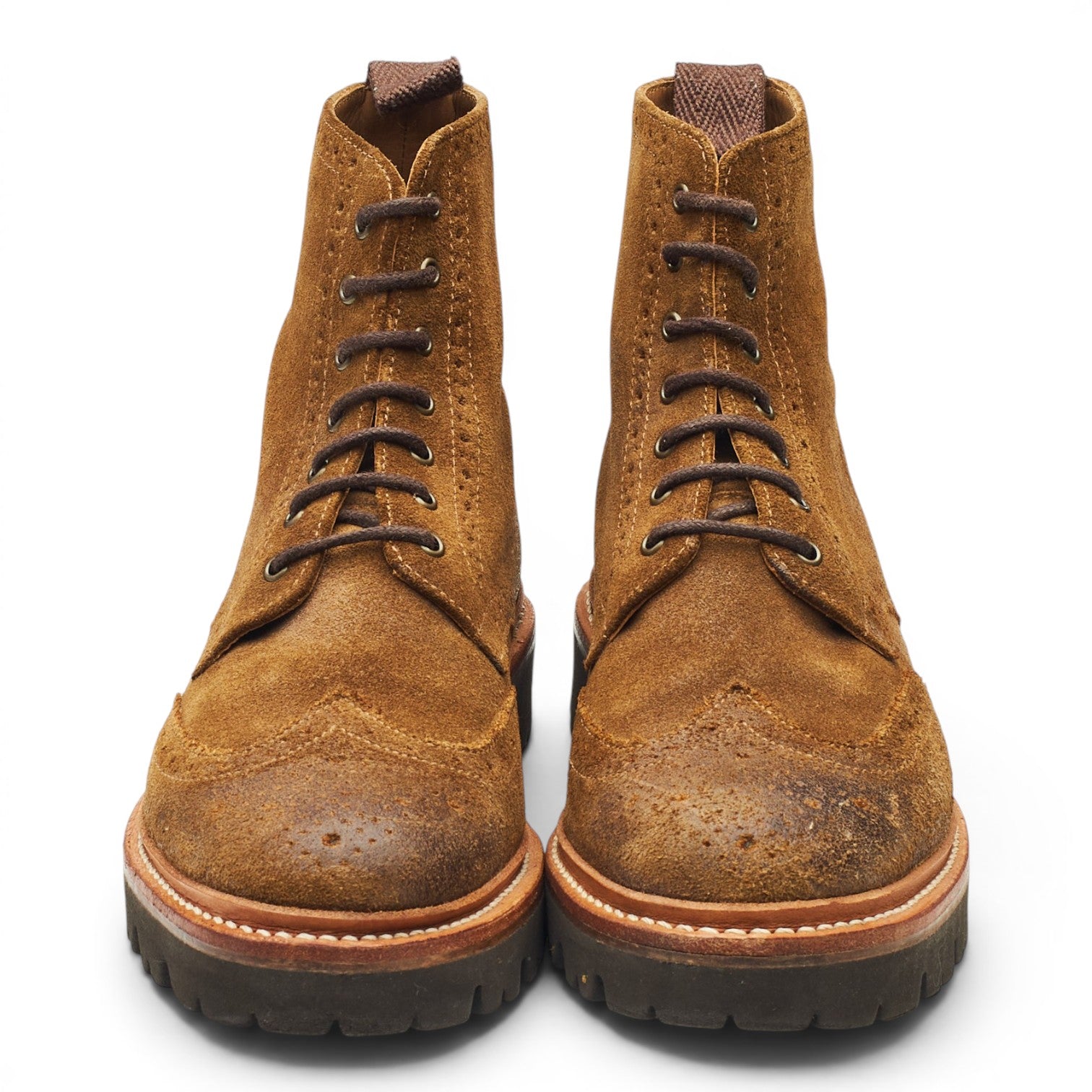 Grenson Emmaline bottines marron 5 daim