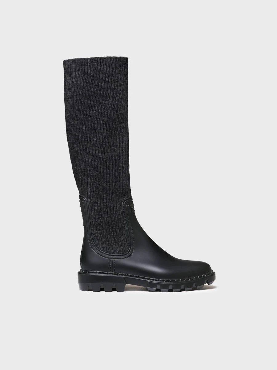 Toni Pons Carpi bottes hautes femme caoutchouc maille