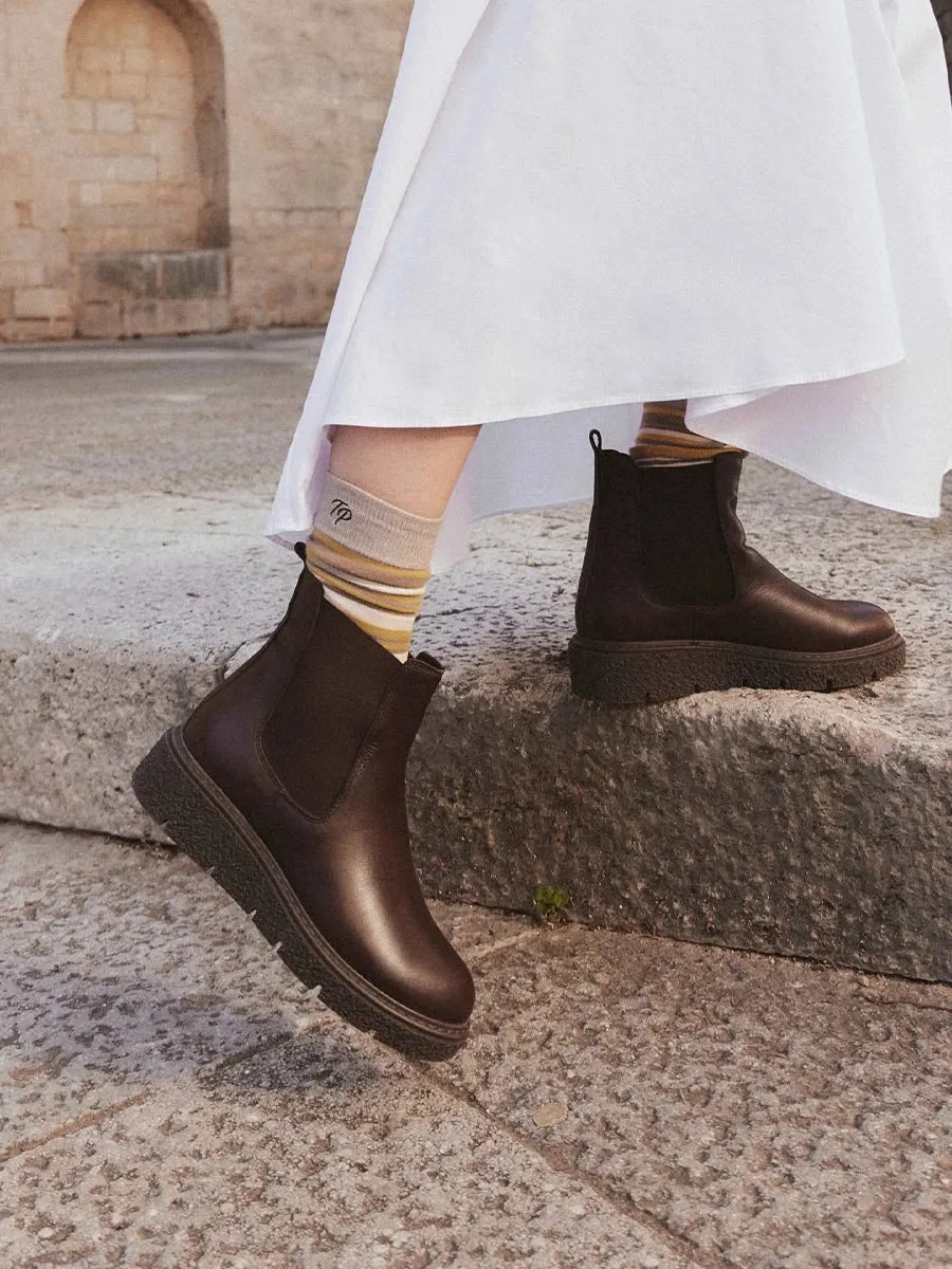 Toni Pons Nairobi-P chelsea boots femme cuir noir