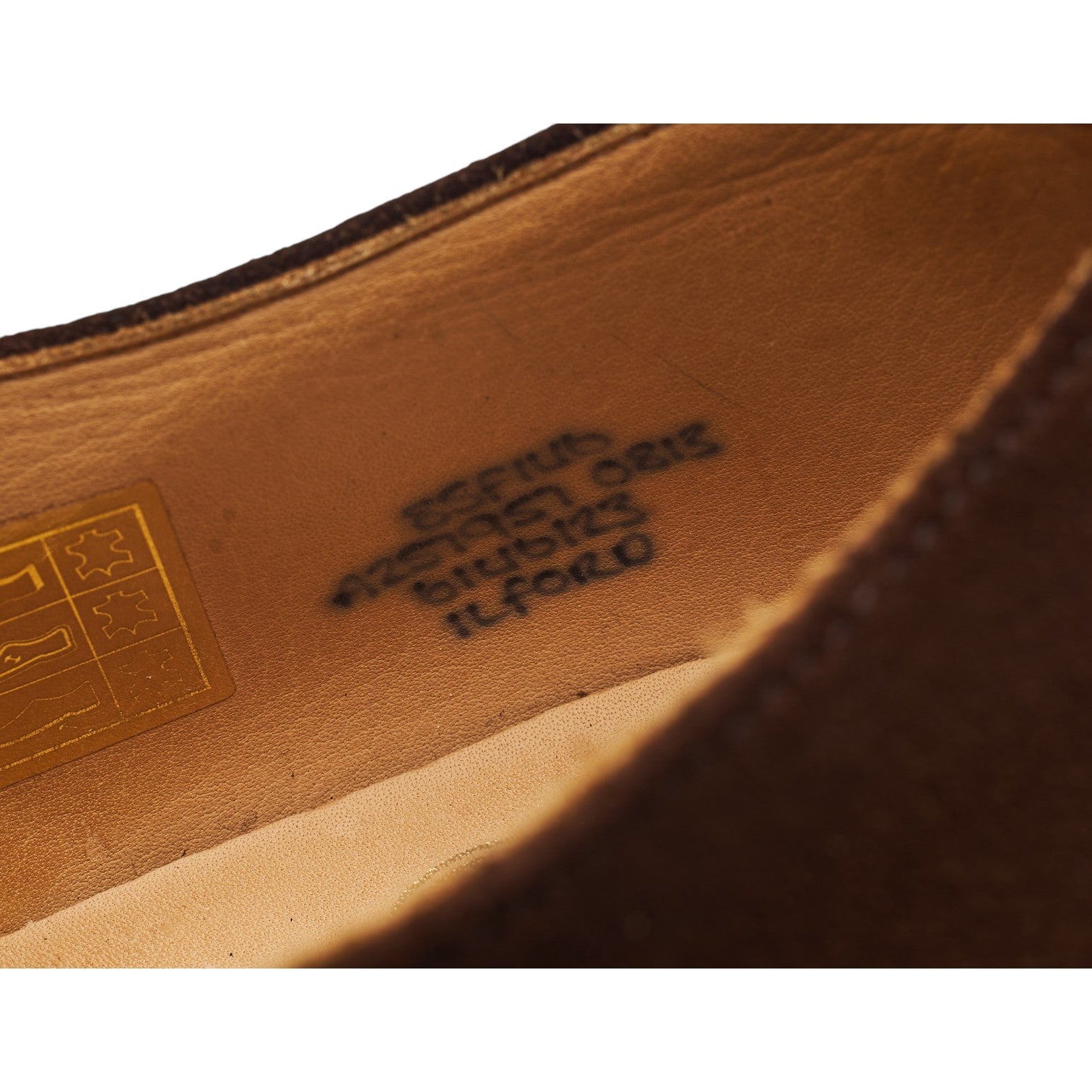 Church's Ilford chaussures oxford daim marron UK 8.5