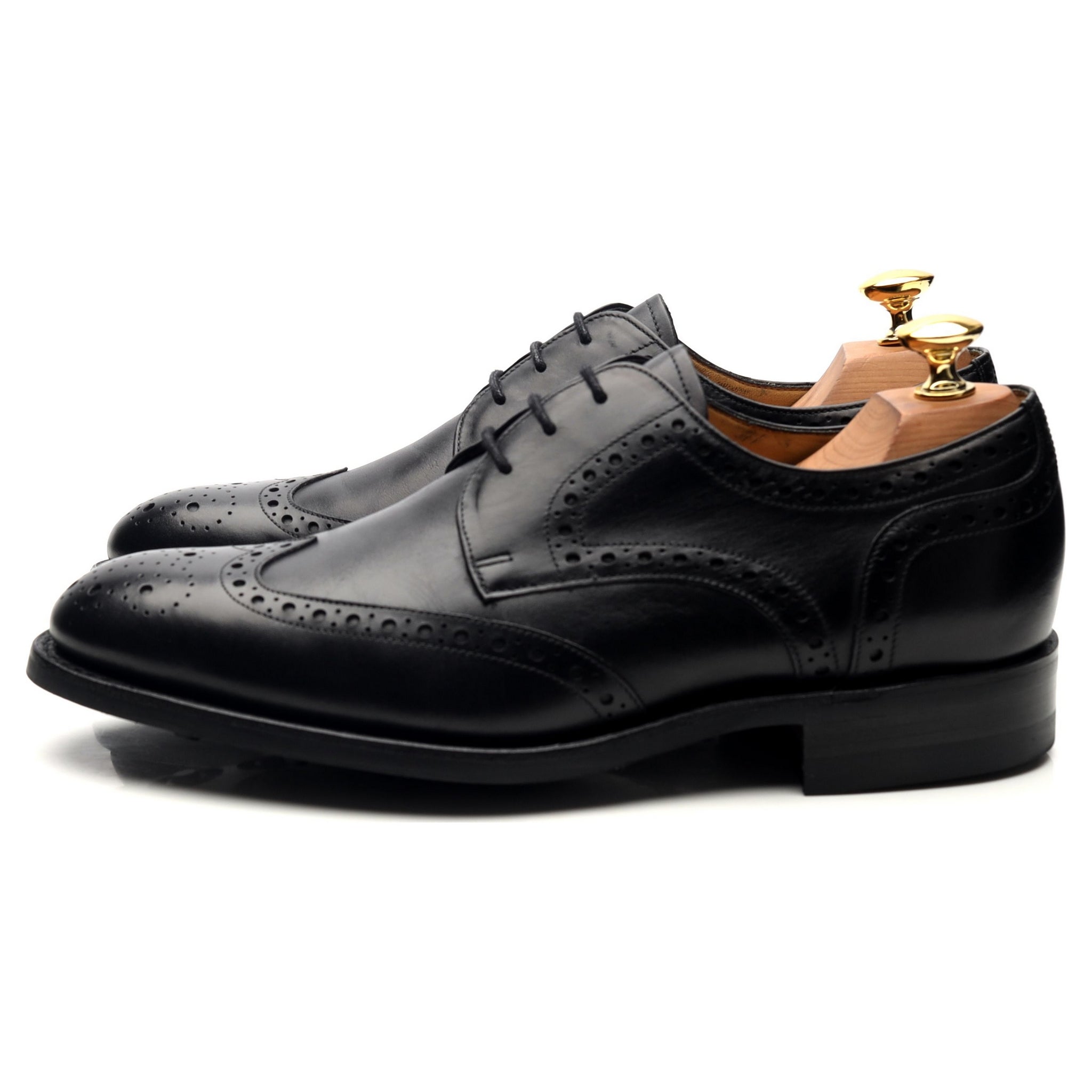 Barker Longworth derby cuir noir UK 6 G semelle gomme