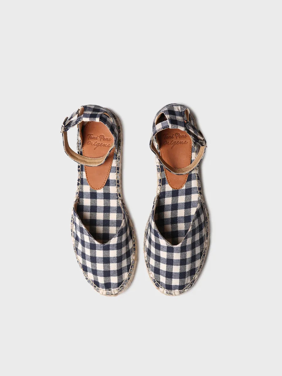 Toni Pons Nuri-VH espadrille plate vichy