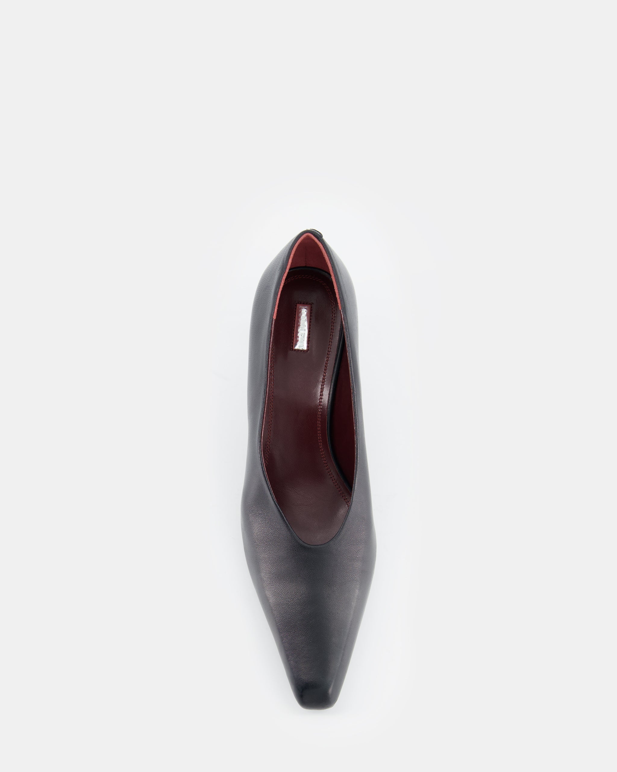 Nodaleto Dona Pump 50 escarpins cuir noir talon 5 cm