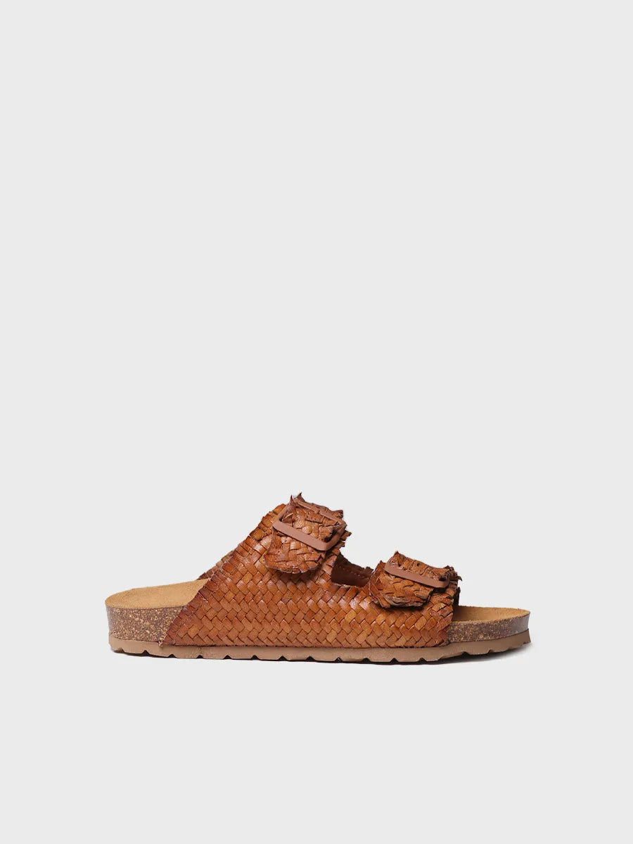 Toni Pons Guam-TE sandale cuir tressé boucles