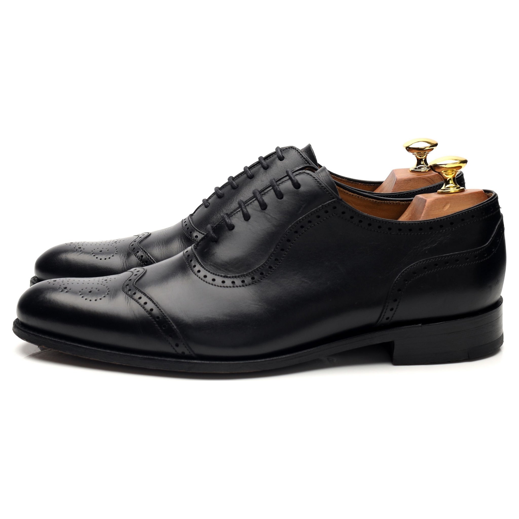 Barker Linz richelieu cuir noir UK 7.5 large