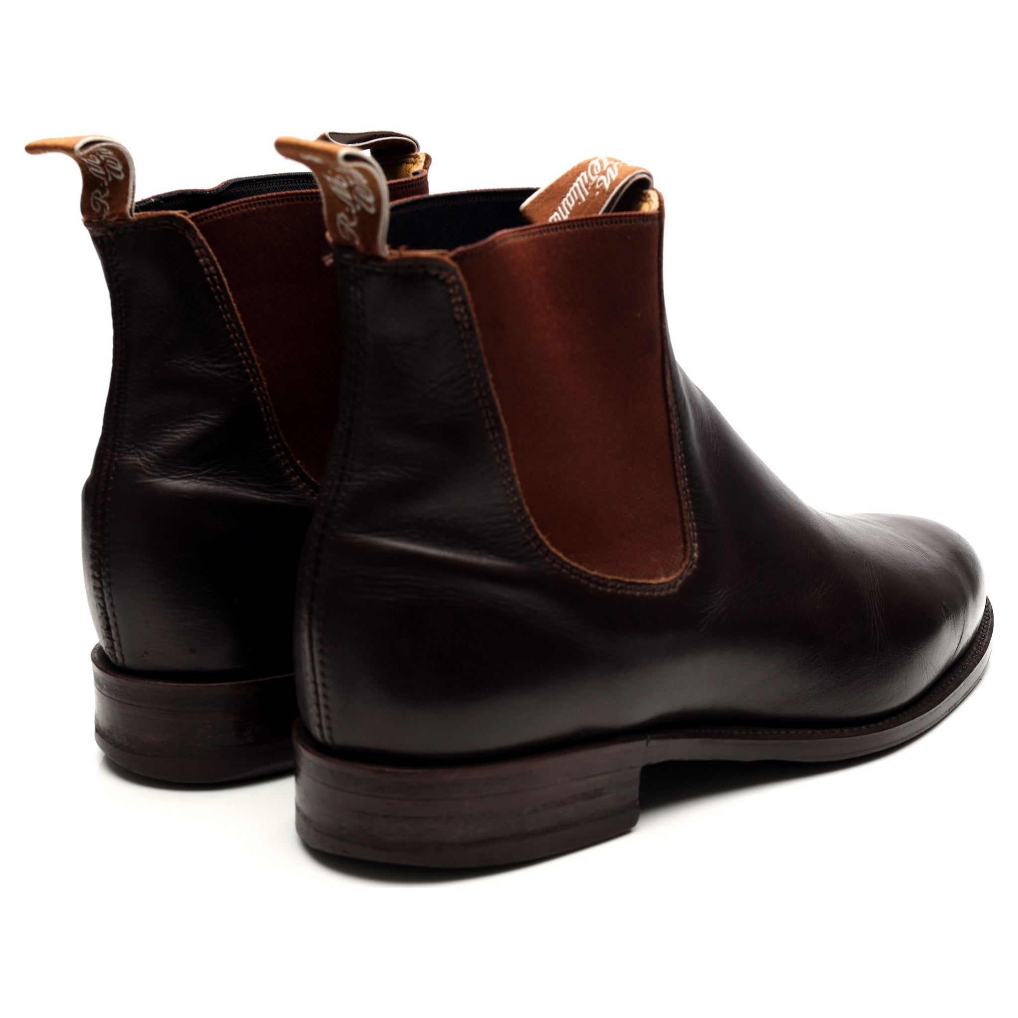 R.M. Williams Comfort Turnout chelsea cuir marron UK 9
