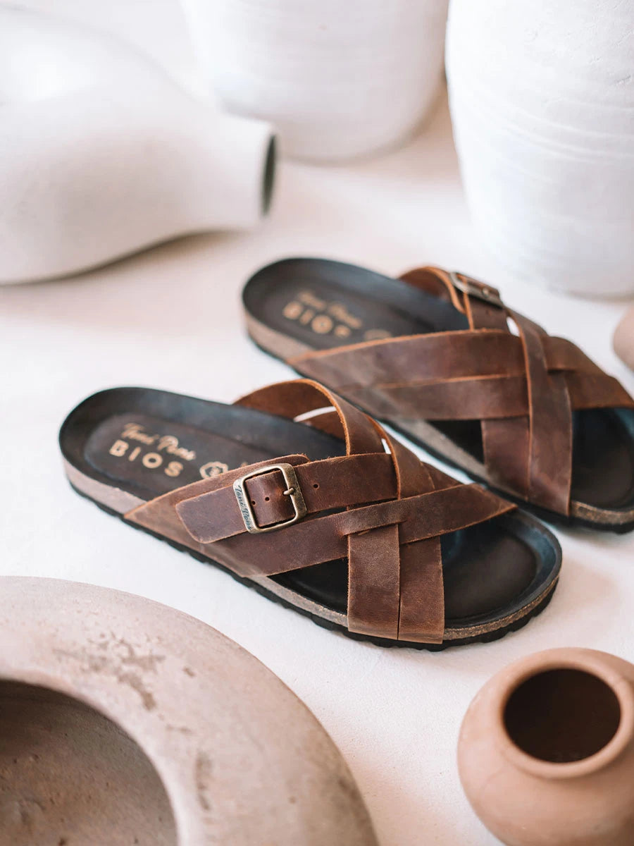 Toni Pons GALATSI-PE sandales cuir homme brides croisées