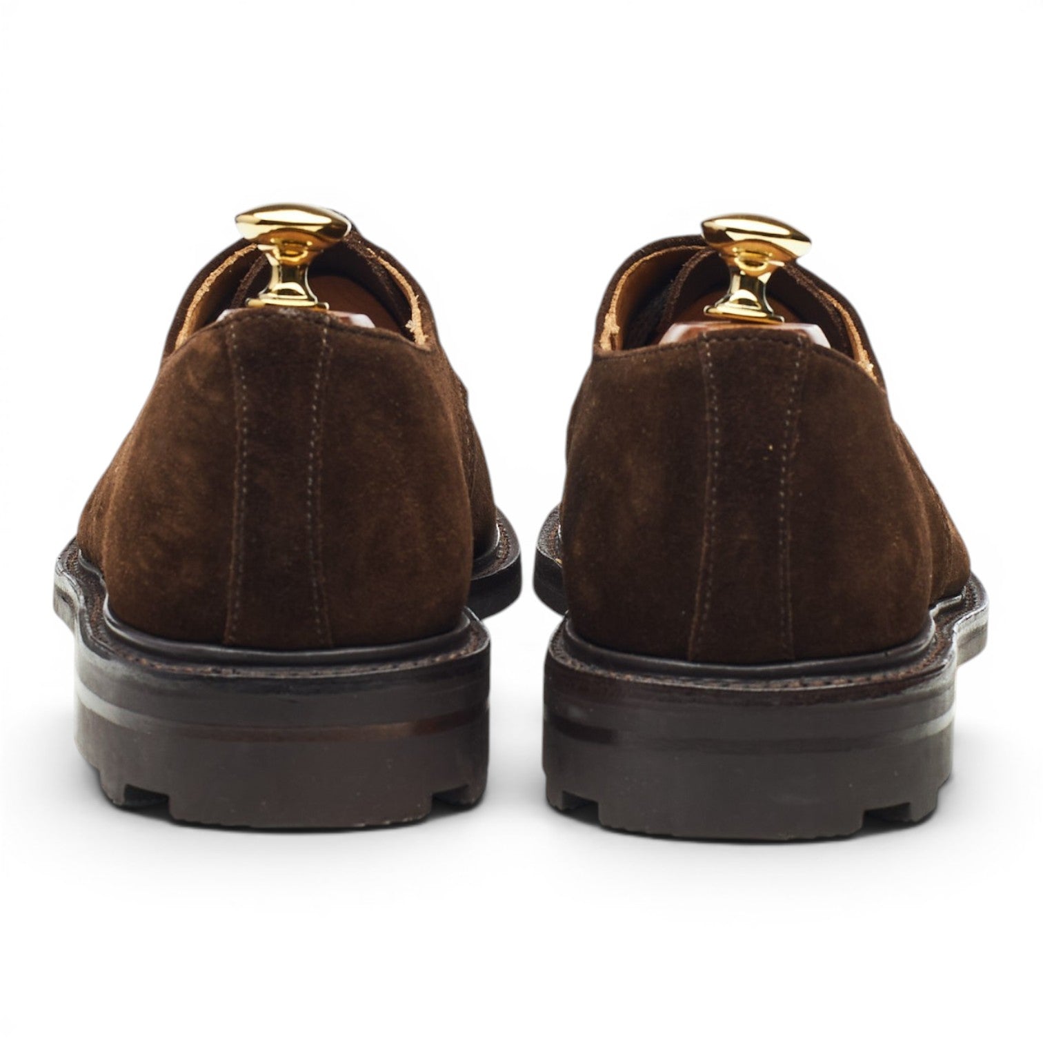 Tricker's Daniel derby suède marron foncé UK 6.5