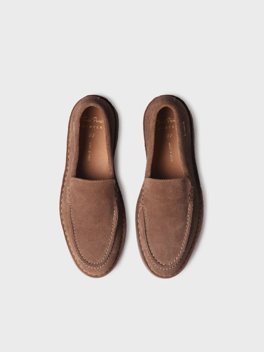 Toni Pons Ivars-Sy mocassin suède confort 2 cm