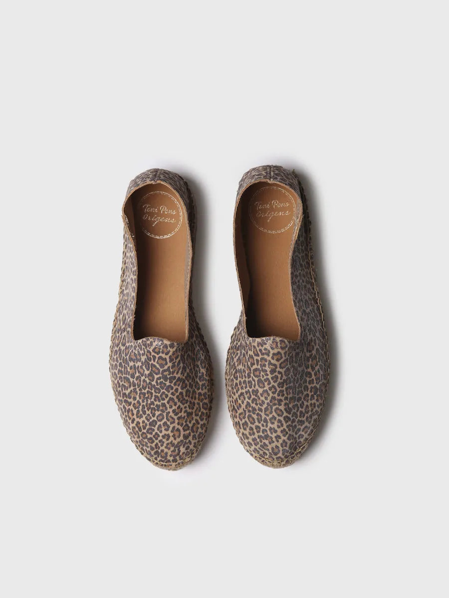 Toni Pons Kasia-LE espadrille plate imprimé animal