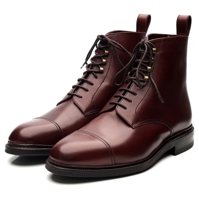 Meermin 101747 bottines cuir bordeaux pointure UK 6,5